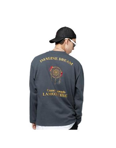 21SS DREAM CATCHER LONG SIEEVES (charcoal)