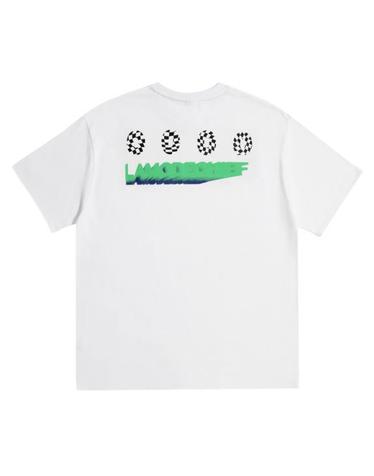 21SS CHECK SIGNATURE LOGO TSHIRTS (white)