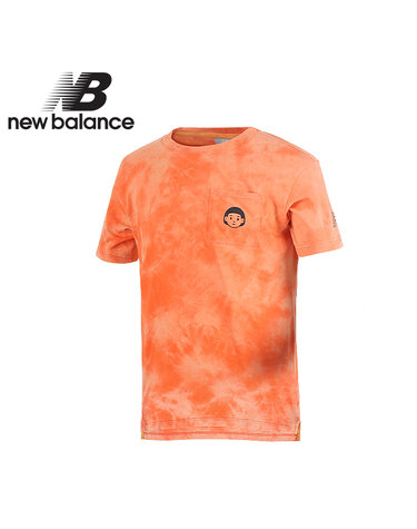 뉴발란스 공용 NB x 노리타케 포켓 걸 티셔츠(NBNE92L362-80)_오렌지