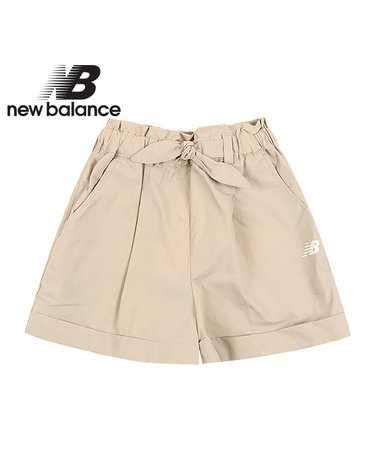 뉴발란스 키즈 여아 허리포인트 반바지(NK9VD2401G-36)_라이트 베이지