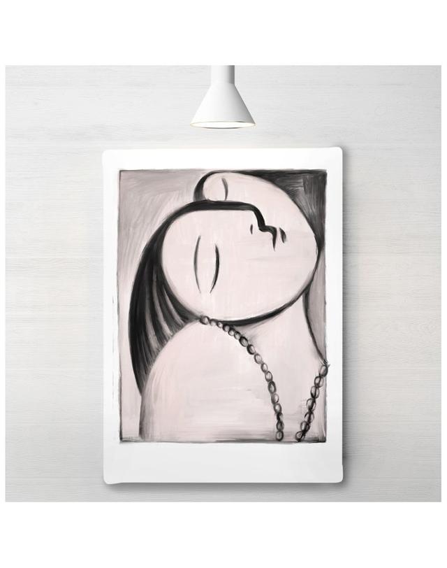 림드 인테리어 액자 Picasso Woman Inspiration 착용컷
