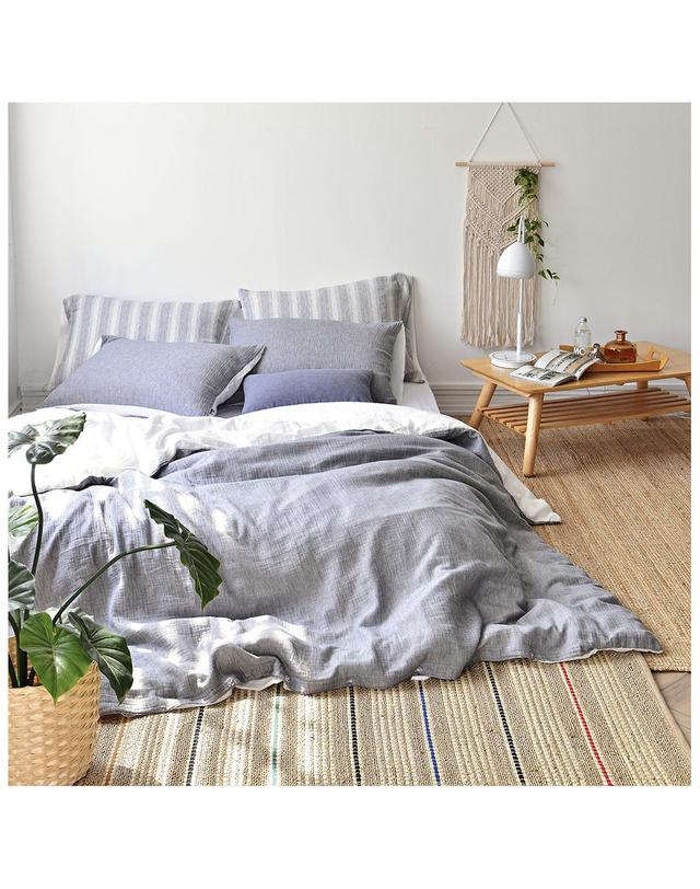 스페이스샾 Vandyck HC88 WASHED YD COTTON grey set S 착용컷