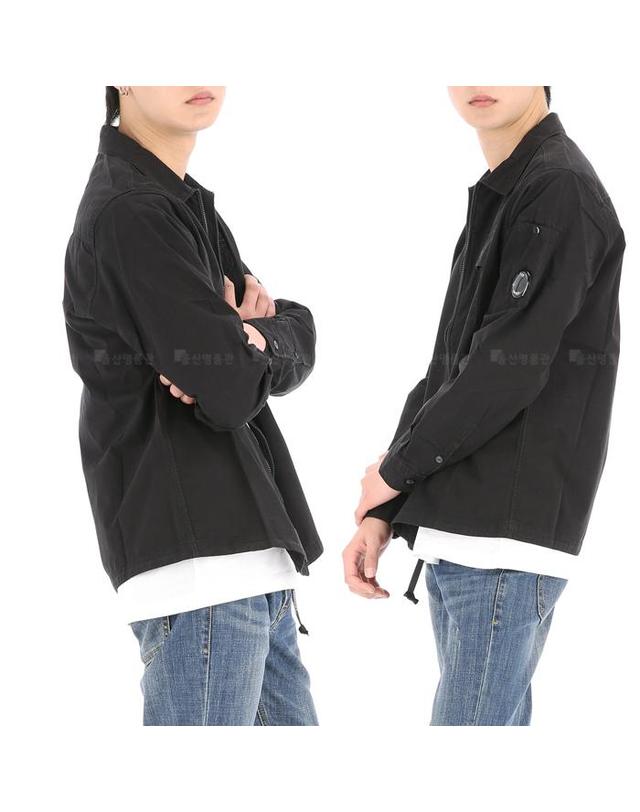 씨피 컴퍼니 씨피컴퍼니 렌즈와펜 RCCMOS705A 999 CP컴퍼니 오버셔츠 재킷 점퍼 착용컷