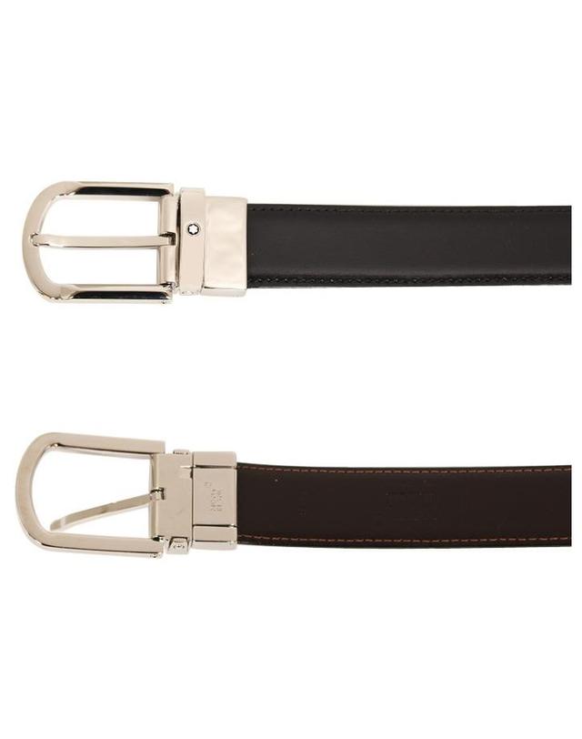 몽블랑 MONTBLANC 몽블랑 벨트 111080 / 남성 정장벨트 착용컷
