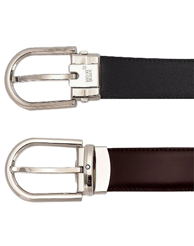 몽블랑 MONTBLANC 몽블랑 벨트 126014 / 남성 정장벨트 착용컷