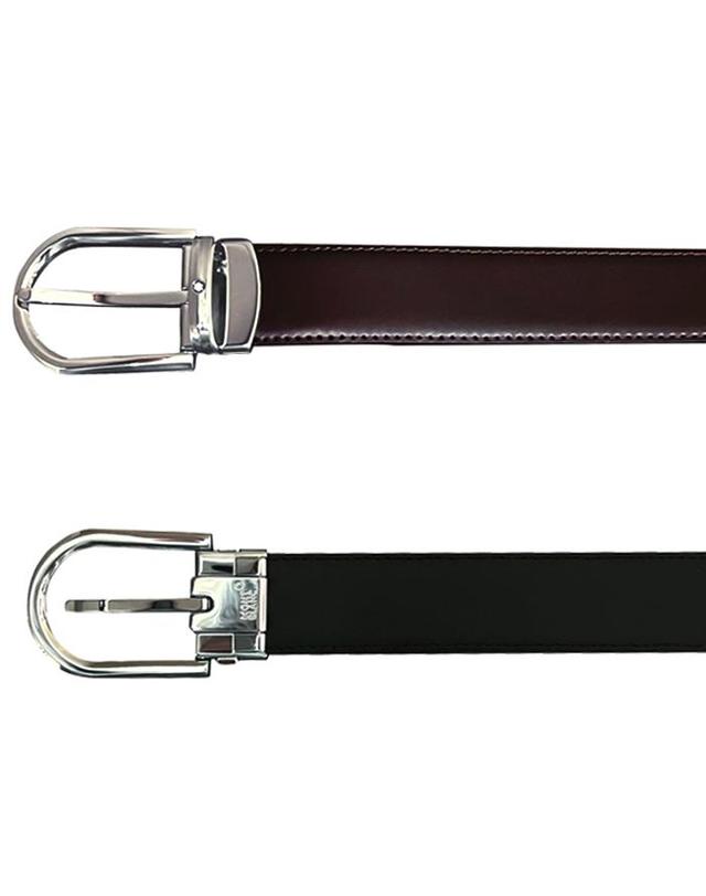몽블랑 MONTBLANC 몽블랑 벨트 126014 / 정장벨트 착용컷