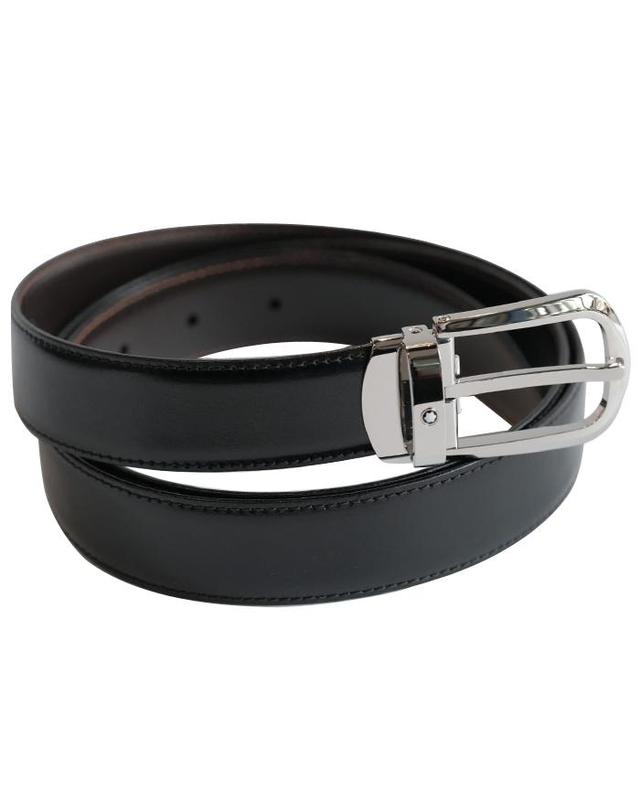 몽블랑 MONTBLANC 몽블랑 벨트 114412 착용컷
