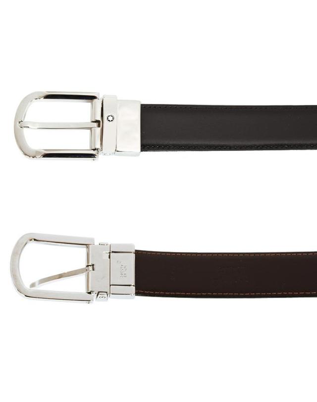 몽블랑 MONTBLANC 몽블랑 벨트 111080 착용컷