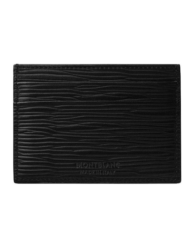 몽블랑 MONTBLANC 몽블랑 카드케이스 130930 / 카드지갑 착용컷