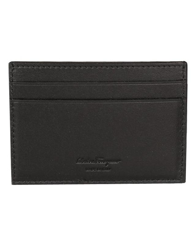 살바토레 페라가모 FERRAGAMO 페라가모 카드케이스 66A244 0694150 NERO /카드지갑 착용컷