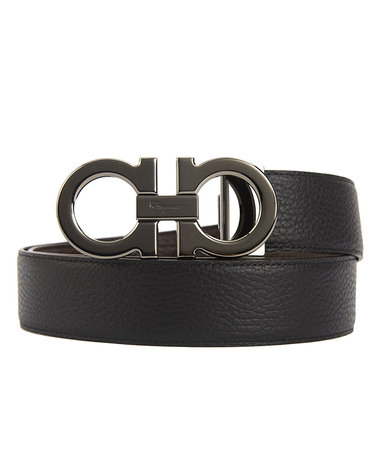 FERRAGAMO 페라가모 벨트 679710 0689134 NERO/HICKORY / 남성 정장벨트