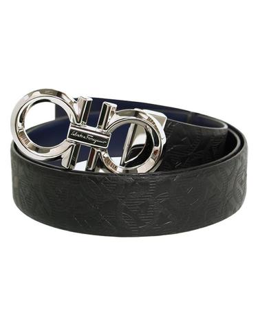 FERRAGAMO 페라가모 벨트 679939 0746527 NERO/NAVY / 정장벨트