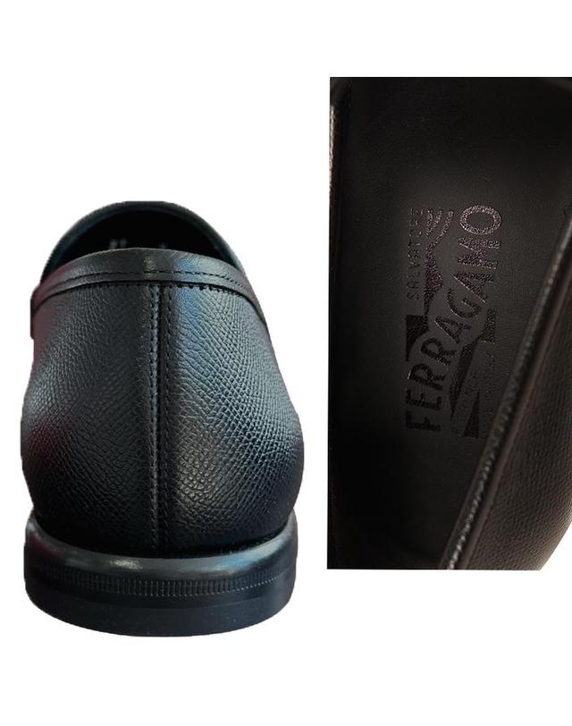 살바토레 페라가모 FERRAGAMO 페라가모 로퍼 CROWN 0688525 NERO / 로퍼 착용컷