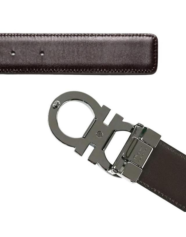 살바토레 페라가모 FERRAGAMO 페라가모 벨트 679535 0644557 NERO/AUBURN 착용컷