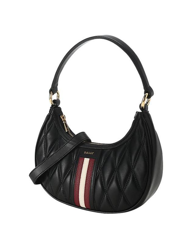 발리 BALLY 발리 미니백 DEYR QT/U901Y BLACK/YELGOLD /숄더겸크로스백 착용컷