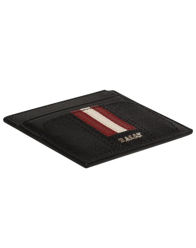 발리 BALLY 발리 카드케이스 TARRIK LT/10 BLACK 착용컷