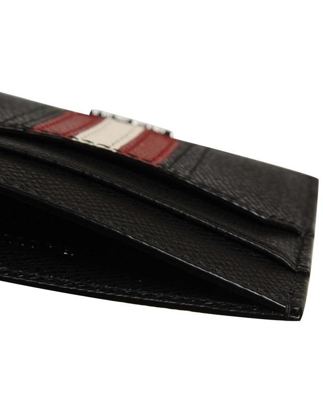 발리 BALLY 발리 카드케이스 TARRIK LT/10 BLACK 착용컷