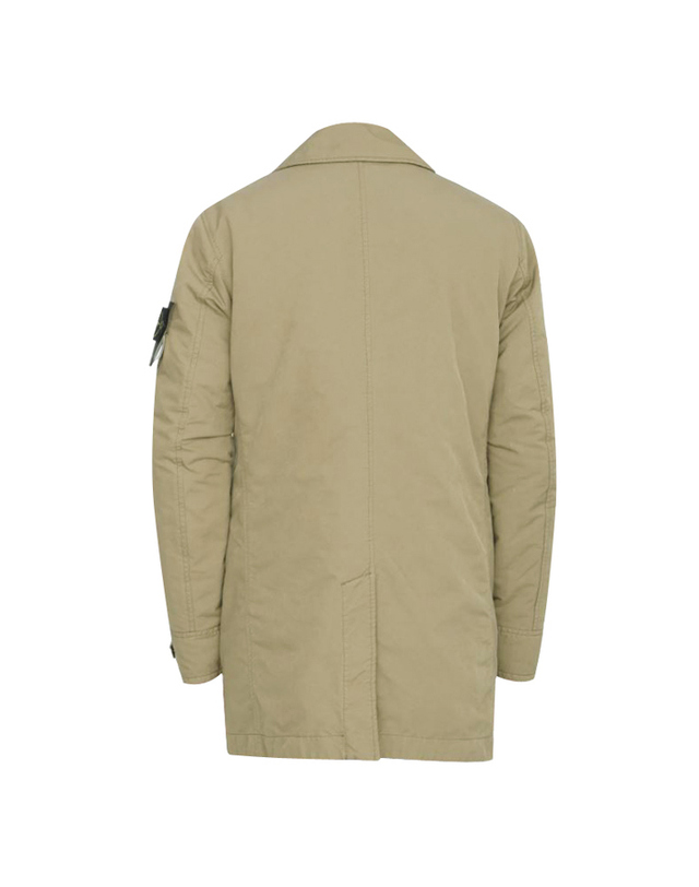 스톤아일랜드 STONE ISLAND 스톤 아일랜드 트렌치코트 811542149 V0094 / 남성 경량 패딩 하프 코트 착용컷