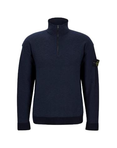 STONE ISLAND 스톤 아일랜드 하프집업 니트 L1S155100049 S01B0 V0020 / 남성 니트
