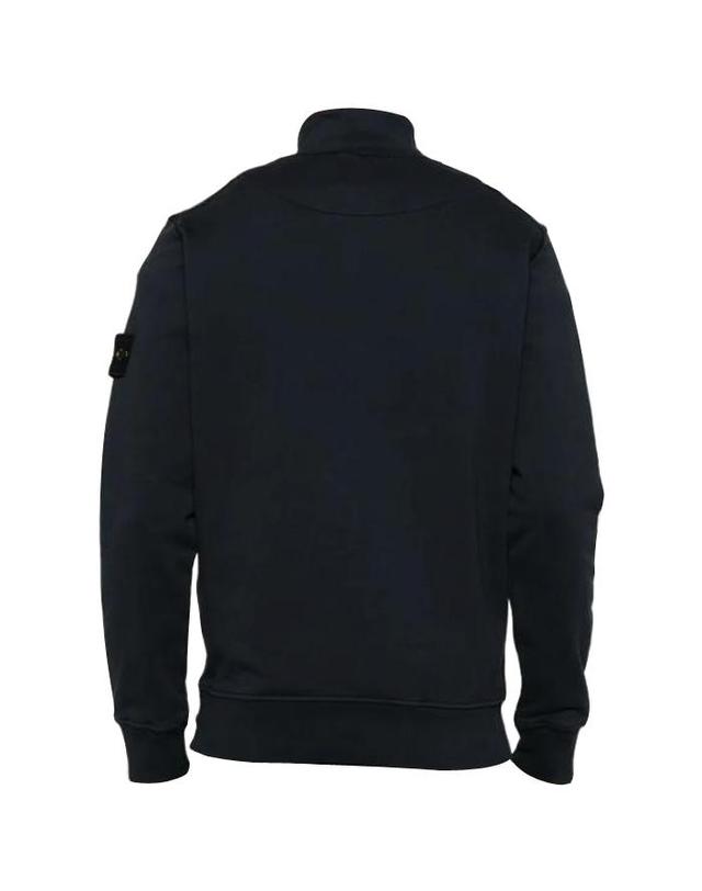 스톤아일랜드 STONE ISLAND 스톤 아일랜드 하프집업 맨투맨 L1S156100070 S0051 V0029 / 남성 긴팔티셔츠 착용컷