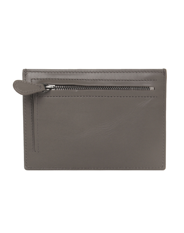 보테가 베네타 BOTTEGA VENETA 보테가 베네타 카드케이스 162156 VQ131 2905 LIGTH GREY / 남성 카드지갑 착용컷
