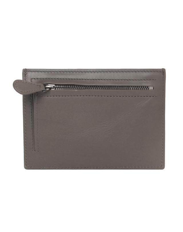 보테가 베네타 BOTTEGA VENETA 보테가 베네타 카드케이스 162156 VQ131 2905 LIGTH GREY / 카드지갑 착용컷