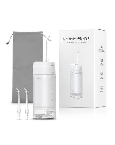 알로코리아 덴픽션 휴대용 접이식 컴팩트 구강세정기 AWF1C 무선 물치실 칫솔 치간 세척기