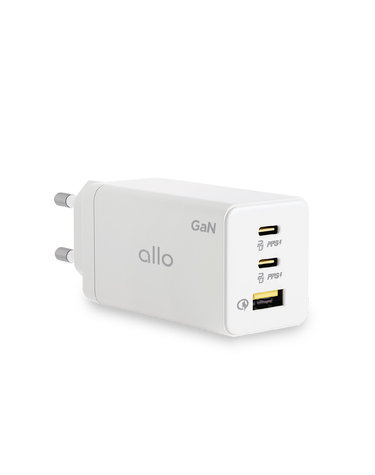 알로코리아 라이트 GaN 65W PD PPS QC 4.0 멀티 초고속 충전기 UC365G