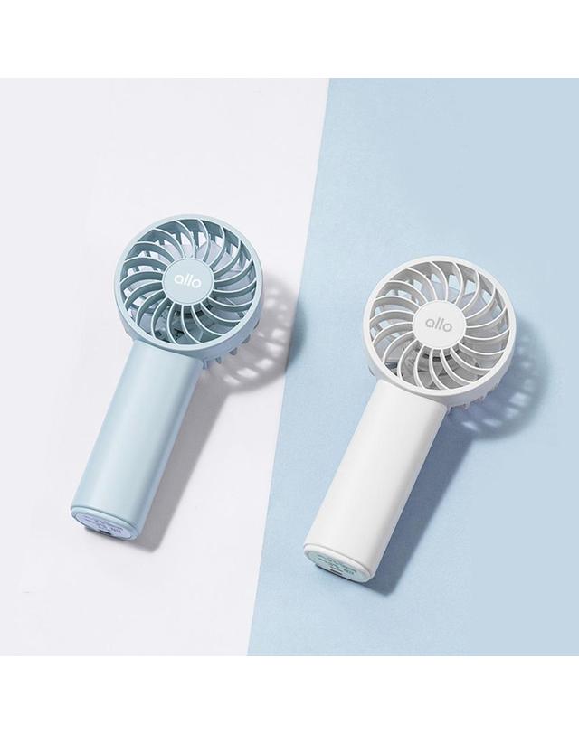 알로코리아 알로코리아 휴대용 미니 선풍기 F3A 무선 핸디 핸드 손풍기 F3A 착용컷