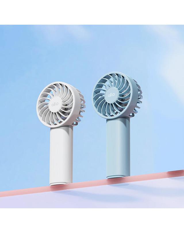 알로코리아 알로코리아 휴대용 미니 선풍기 F3A 무선 핸디 핸드 손풍기 F3A 착용컷