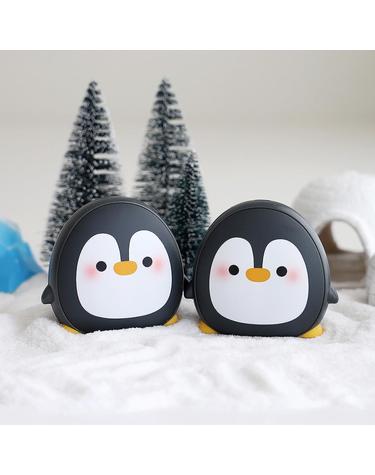 알로코리아 충전식 휴대용 펭귄 손난로 보조배터리 5000mAh WM504