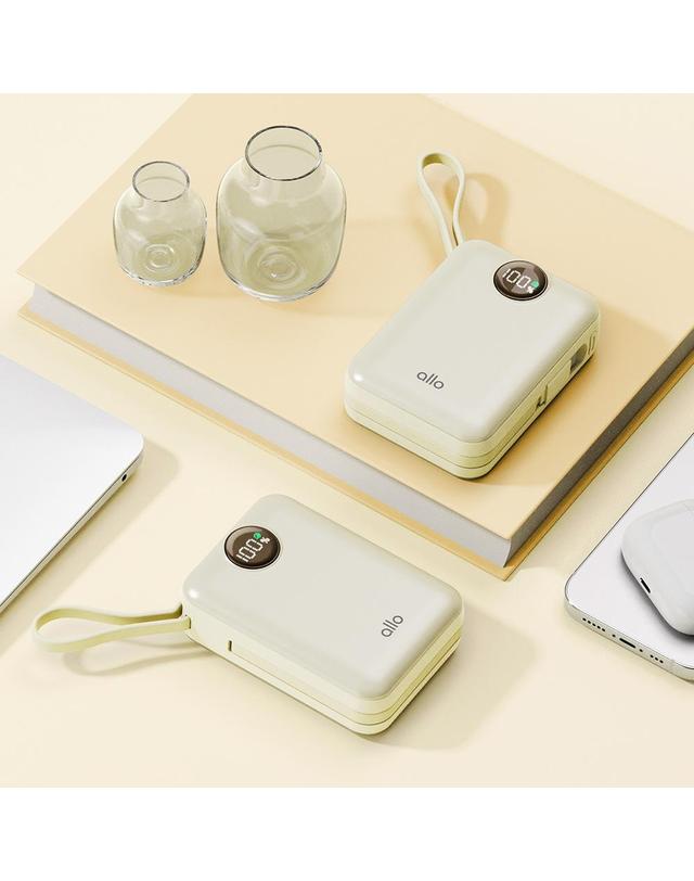 알로코리아 알로코리아 대용량 일체형 미니 고속충전 보조배터리 20000mAh 2008PD 착용컷