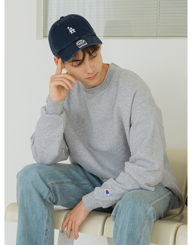 47브랜드 [47브랜드] LA다저스 스몰로고 베이스러너 볼캡 남여공용 모자 택1 착용컷