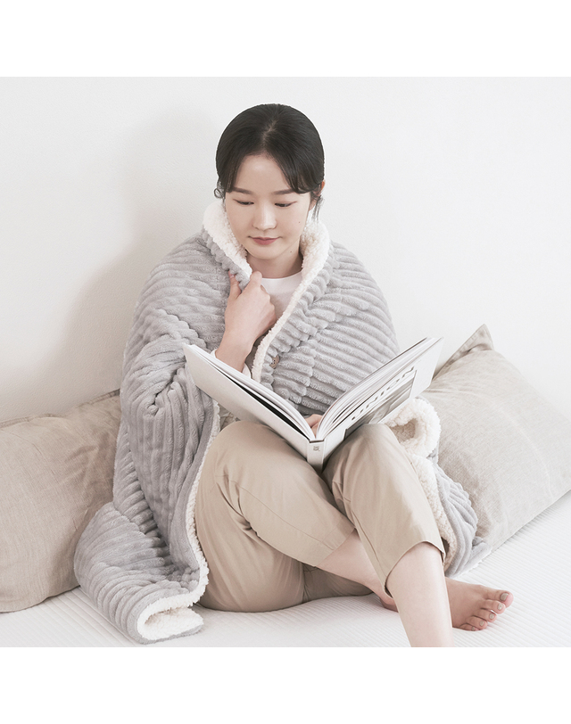 프로젝트슬립 양털담요 착용컷