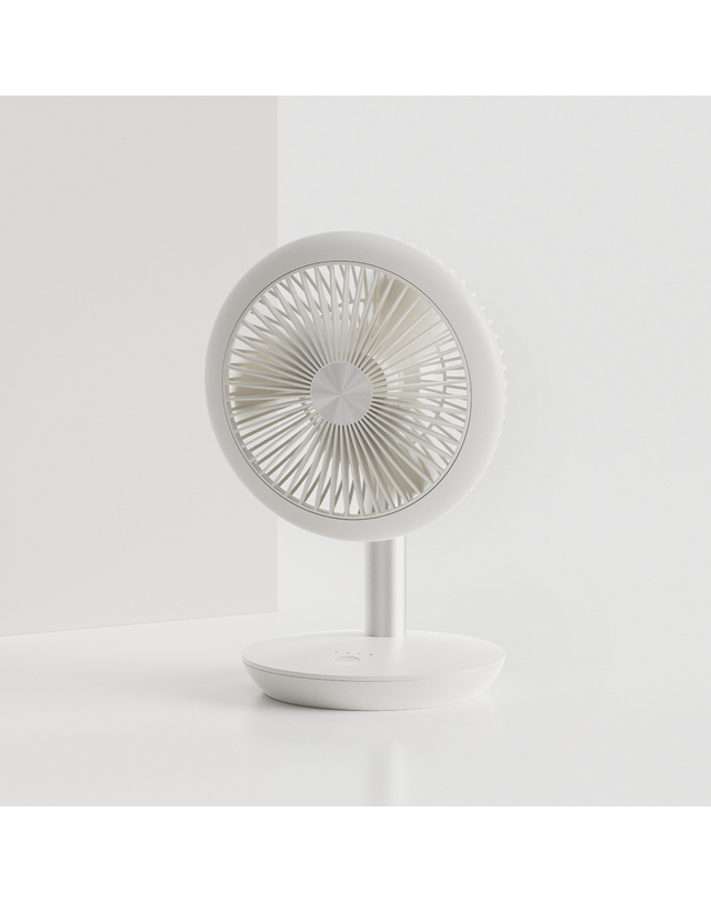 솔러스에어 솔러스에어 탁상용 휴대용 무소음 미니 무선 선풍기 AIR601TF 착용컷