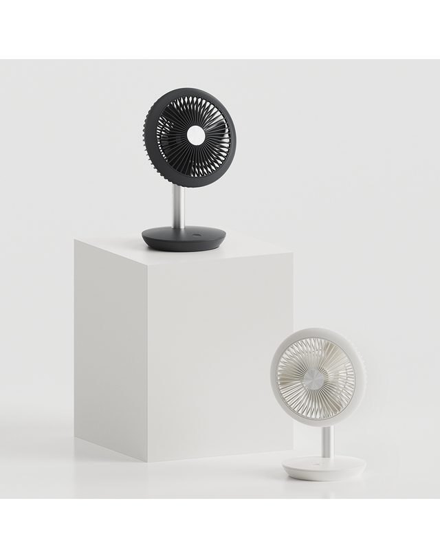 솔러스에어 솔러스에어 탁상용 휴대용 무소음 미니 무선 선풍기 AIR601TF 착용컷