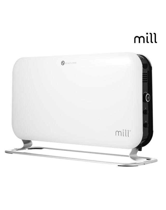 밀 MILL 전기컨벡터 전기히터 난방기 가정용 사무용 베란다 다용도 히터 MILL1200EK 착용컷