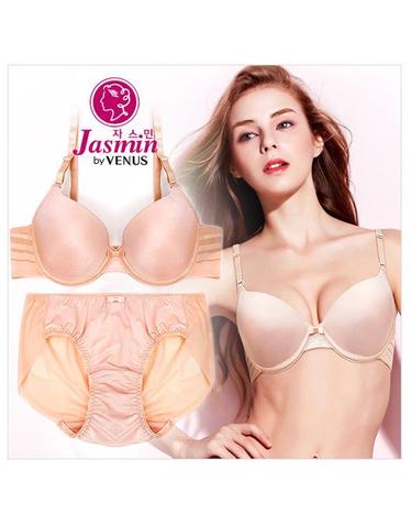 자스민by비너스 소프트 몰드 브라팬티 3종세트(브라1장,팬티2장) JBP3S16