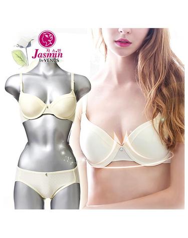 자스민by비너스 도트 몰드 브라팬티 3종세트(브라1장,팬티2장) JBP3S10