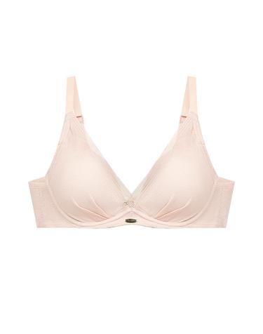 [비너스 자스민] 크로스 헴테잎 저중심 와이어 더블윙 몰드 브라 jbra040
