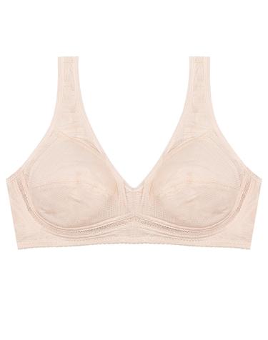 [고아라] 인견 스트라이프 메쉬테잎 노와이어 부직포 브라 gb5582