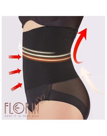 EX[폴로린]코르셋 파워넷 체형보정 거들형 노라인 헴팬티 FWP202