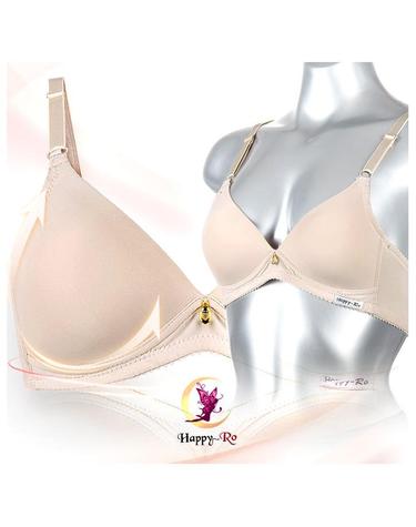 [Happy-Ro] 노와이어 심플 몰드 브라 hbr1003