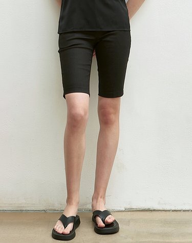 COTTON BIKER SHORTS_3 COLOR
