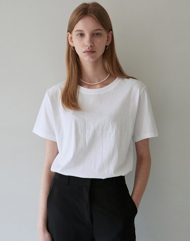 SILKET COTTON T-SHIRTS_5COLOR