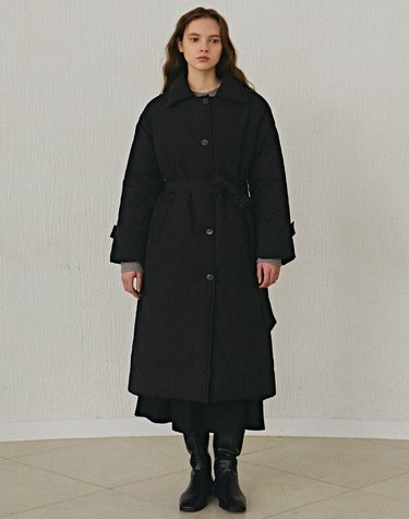 RAGLAN STRAP TRENCH PADDING_4 COLOR