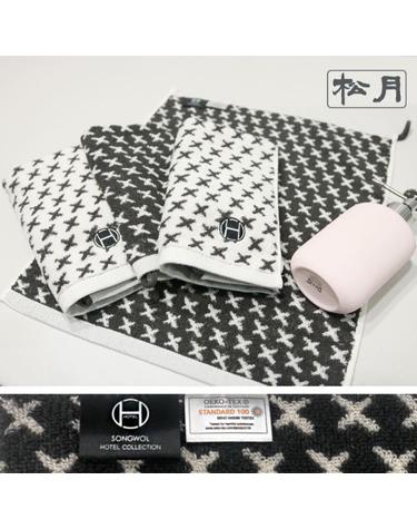 [송월타올]호텔컬렉션 엑스34 고리수건 핸드타월 5매