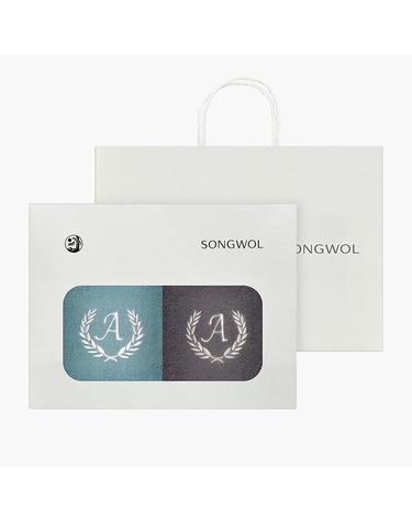 [송월타올]송월 항균 에이스 150g 2매 선물세트(쇼핑백) 단체수건 답례품