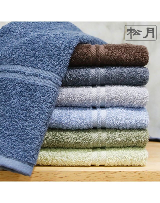 송월타올 [송월]데일리 호텔수건 데이라인 1매 기념수건 답례품 착용컷