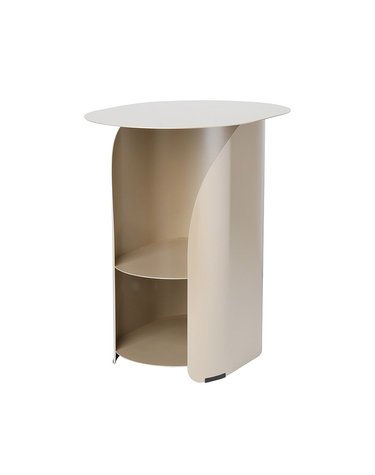 커브사이드테이블 curve side table_champagne gold